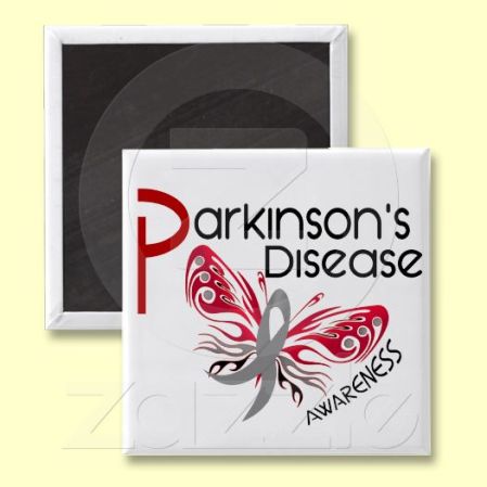 Parkinson's Disease Butterfly Magnets