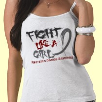 Fight Like A Girl 5.3 Parkinson's Disease T-shirt by Awareness Gift Boutique